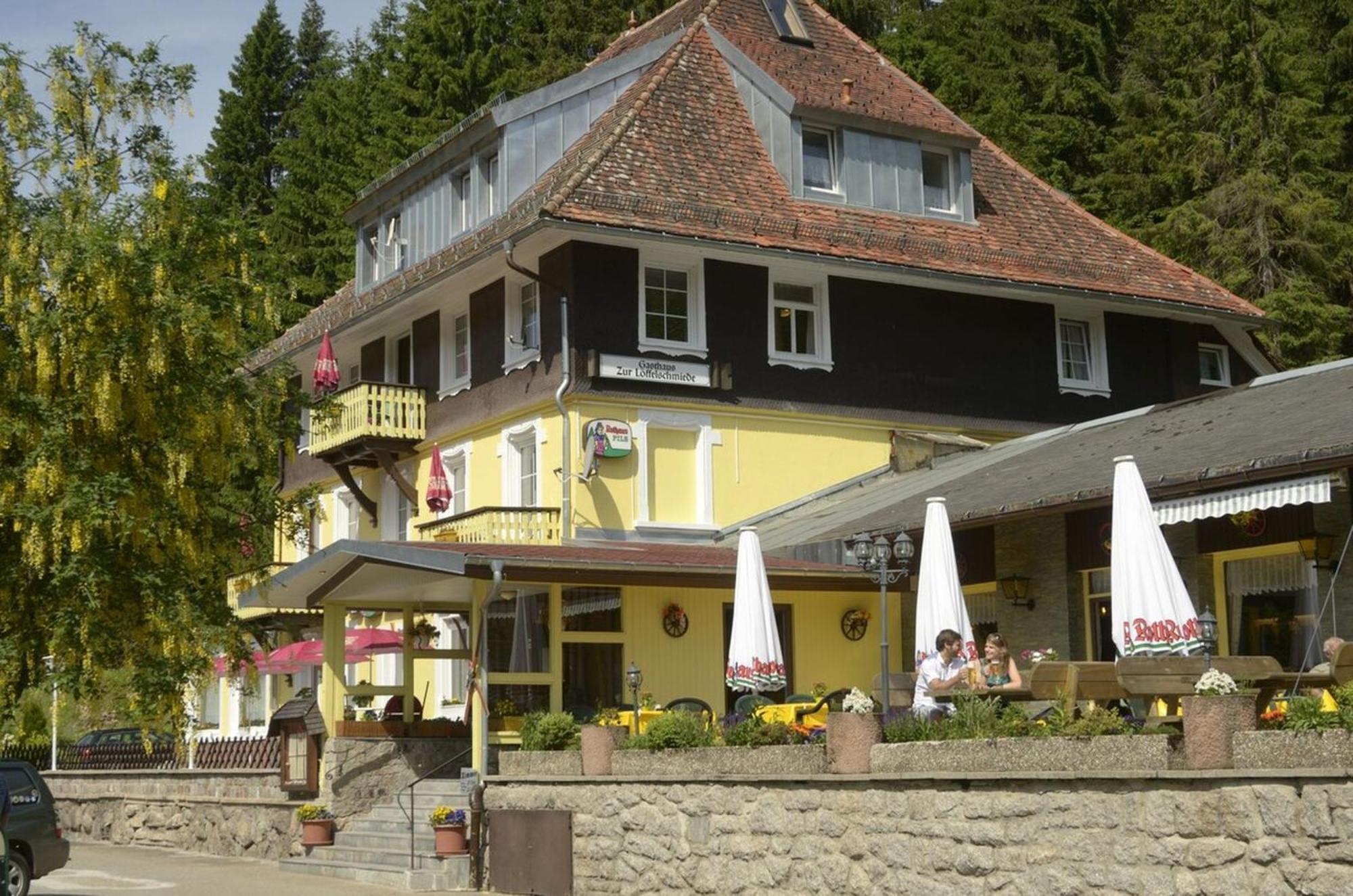 Gasthaus Hotel Loeffelschmiede フェルトベルク エクステリア 写真